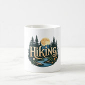 Seek Adventure Vacation Camping Wandern Liebe Kaffeetasse (Mittel)