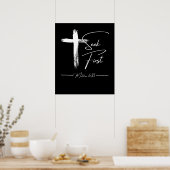 Seek First - Matthew 6:33 Poster (Küche)