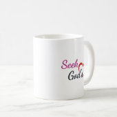 Seek God's Heart  Kaffeetasse (VorderseiteRechts)