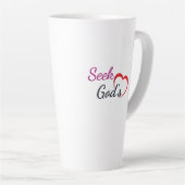 Seek God's Heart Milchtasse (Rechte Ecke)
