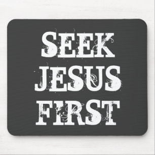 SEEK JESUS ERSTE MOUSEPAD