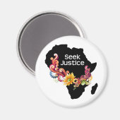 Seek Justice Magnet (Vorderseite/Rückseite)