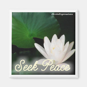 Seek Peace Magnet