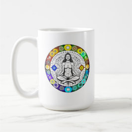 Seek Serenity Meditation Yoga Spiritual Kaffeetasse