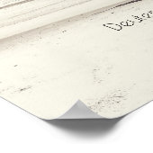 Seek the Lord, Bible Verse Deuteronomie, Strand Poster (Ecke)