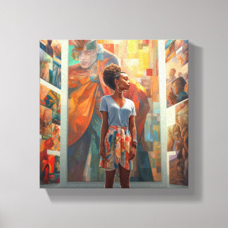 SEEK UND SIE WERDEN FINDEN LEINWANDDRUCK