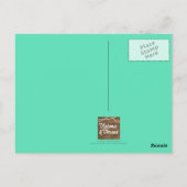 Seek Ye First das Königreich Gottes Inspiration Postkarte (Rückseite)