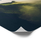 Seek Ye First The Kingdom Mountain Tree Matthew 6 Poster (Ecke)