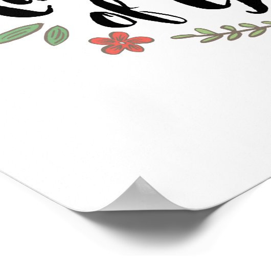 Seek Ye First the Kingdom of God Art Print Poster (Ecke)