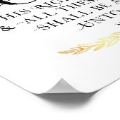 Seek Ye First the Kingdom of God Art Print Poster (Ecke)