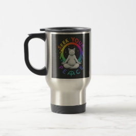 "Seek your Peace" Reisecoffee Mug Reisebecher