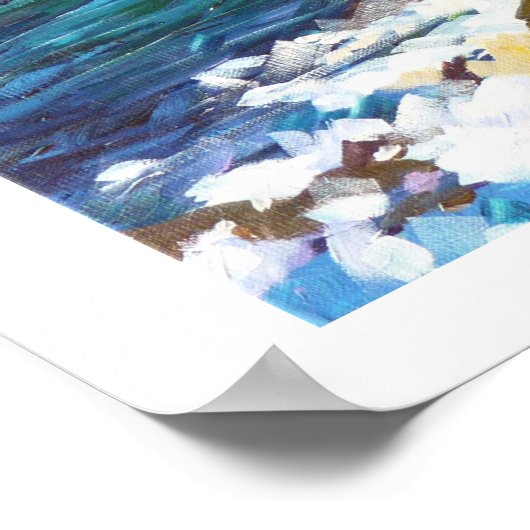 Seekante in der Bretagne Poster (Ecke)