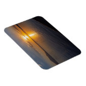 Seekapala & Berge am Horizont bei Sonnenuntergang Magnet (Rechte Seite)