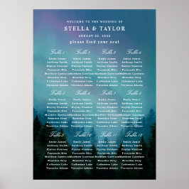 Seekarte Aurora Poster