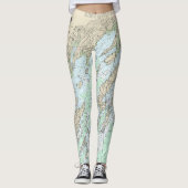 Seekarte Casco Bay 13290 Leggings (Vorderseite)
