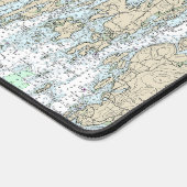 Seekarte Casco Bay 13290 Schreibtischunterlage (Ecke)