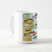 Seekarte coffe Tasse (Vorderseite Links)