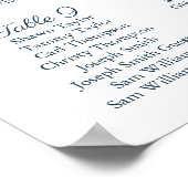 Seekarte der Rustikalen Marsala Floral Poster (Ecke)