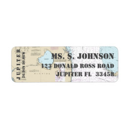 Seekarte der Zuhause-Port-in Südflorida