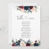 Seekarte für Burgund und Tischnummern der Marine (Vorderseite)