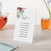 Seekarte für Hochzeitburgunde Sockelschild (In SItu)