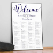 Seekarte für Hochzeiten der Marine Poster