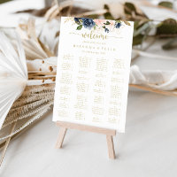 Seekarte für nackte Blüten Gold Alphabetisch