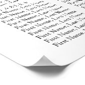 Seekarte für Navy Blue | Bis Poster (Ecke)