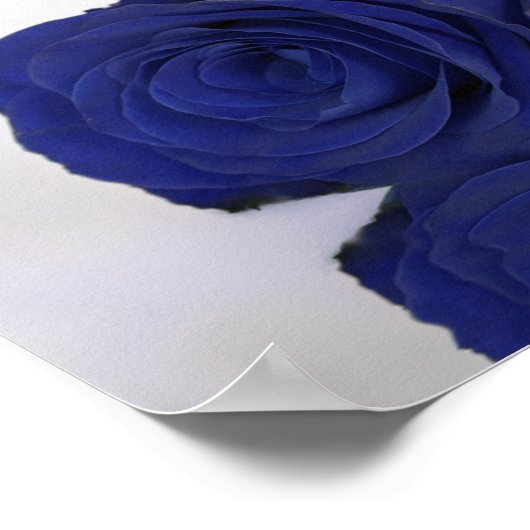 Seekarte für Navy Blue Rose 6 Poster (Ecke)