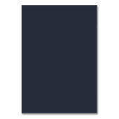 Seekarte für Navy Blue White Calligraphy Tischnummer (Rückseite)