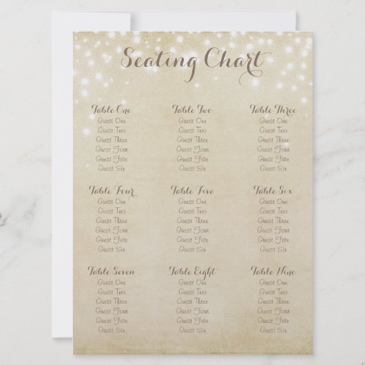 Seekarte für Pergament Einladung (Rückseite)