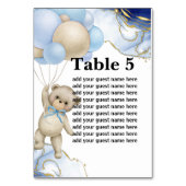 Seekarte können wir frühzeitig Blue Balloon abwart Tischnummer (Vorderseite)