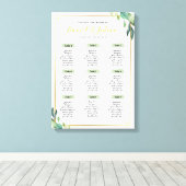 Seekarte Leinwanddruck (Insitu (Holzboden))