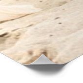 Seekarte oder Begrüßungszeichen Poster (Ecke)