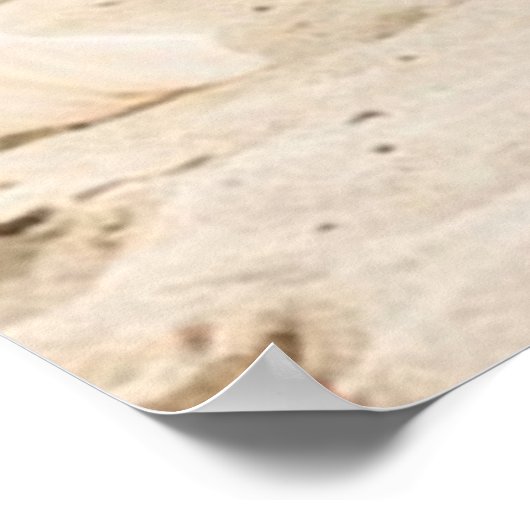 Seekarte oder Begrüßungszeichen Poster (Ecke)