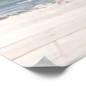 Seekarte oder Begrüßungszeichen Poster (Ecke)