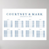 Seekarte Poster (Vorne)