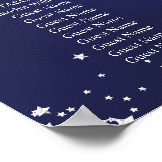 Seekarte Poster (Ecke)