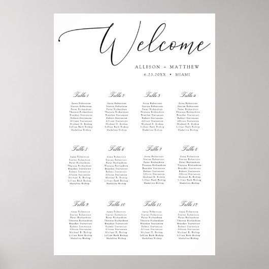 Seekarte Poster (Vorne)