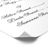 Seekarte Poster (Ecke)