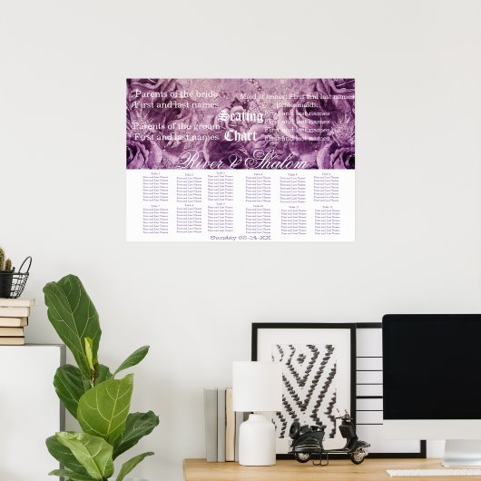 Seekarte Poster (Heimbüro)