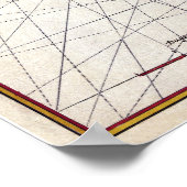 Seekarte von Zwaanendael und Delaware Bay Poster (Ecke)