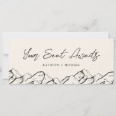 Seekartenführer Moderne Außenkarte Einladung (Vorderseite)