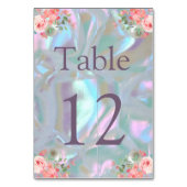 Seekartenkartentafelmutter der Perle Tischnummer (Vorderseite)