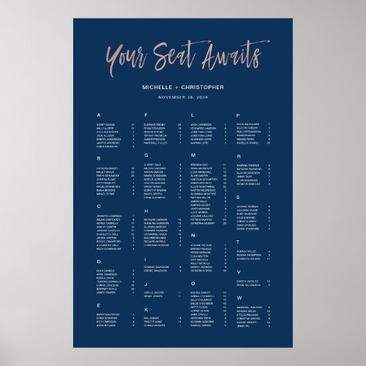 Seekartenzeichen für Segel und Rose Poster (Vorne)