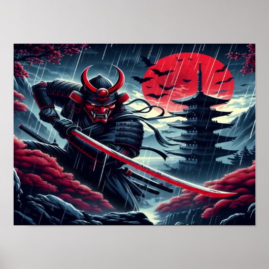 Seeker Oni Samurai Poster (Vorne)