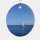 SeeKeramikweihnachtsaufhänger Keramik Ornament (Links)