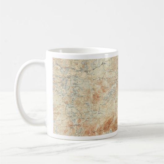 Seekette Saranac (Untere, Mittel- und Obere Seen) Kaffeetasse (Links)