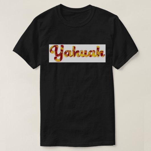 SEEKING YAHUAH WORD T-Shirt (Design vorne)