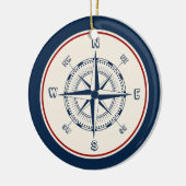 Seekompaß Keramikornament (Links)